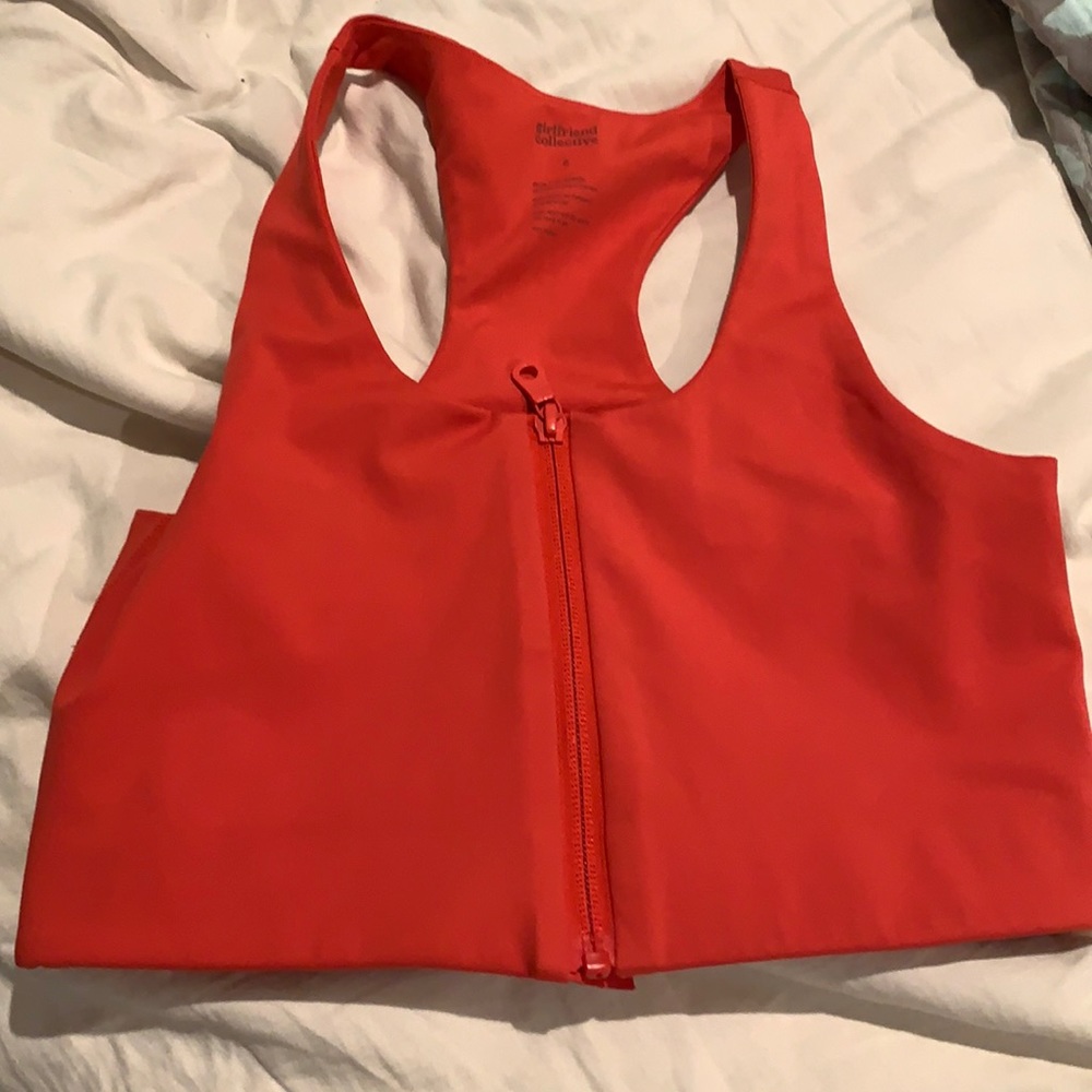 Girlfriend collective Poppy Paloma Zipper bra